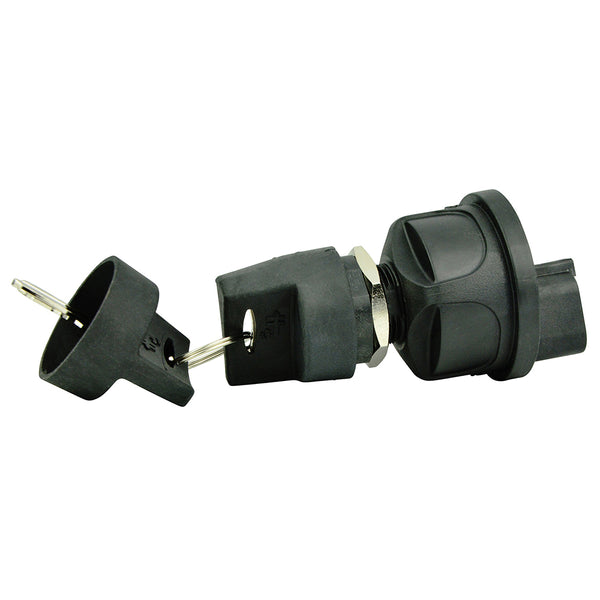 BEP 3-Position Sealed Nylon Ignition Switch - OFF/Ignition  Accessory/Ignition  Start [1001604] - Image 1