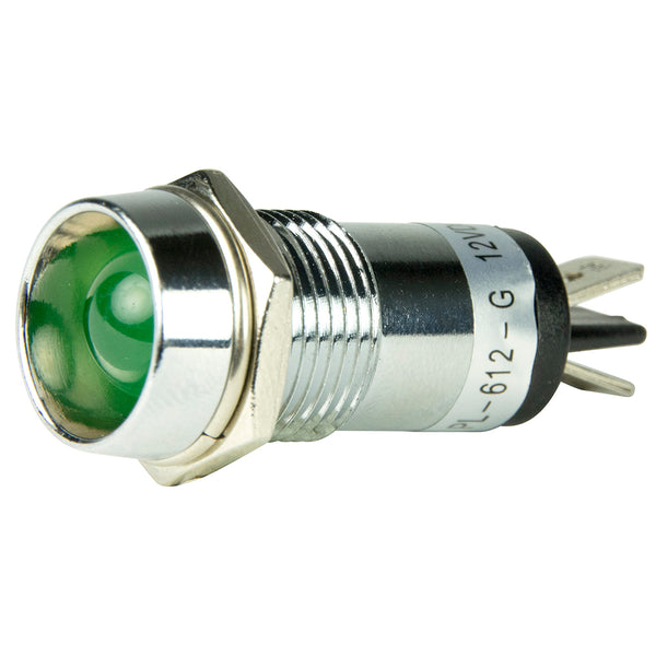 BEP LED Pilot Indicator Light - 12V - Green [1001103] - Image 1