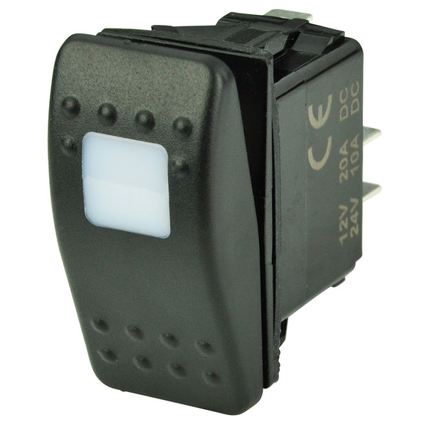 BEP SPST Contura Switch - 1-Amber LED - OFF/ON [1001801] - Image 1