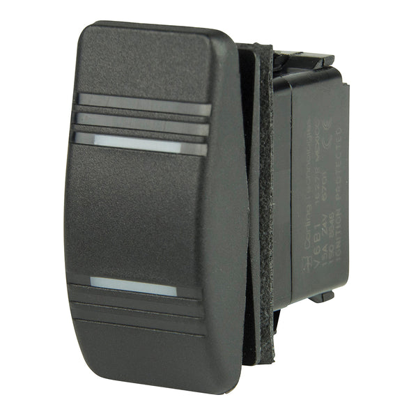 BEP SPDT Contura Switch - 2-Amber LEDs - ON/OFF/ON [1001803] - Image 1