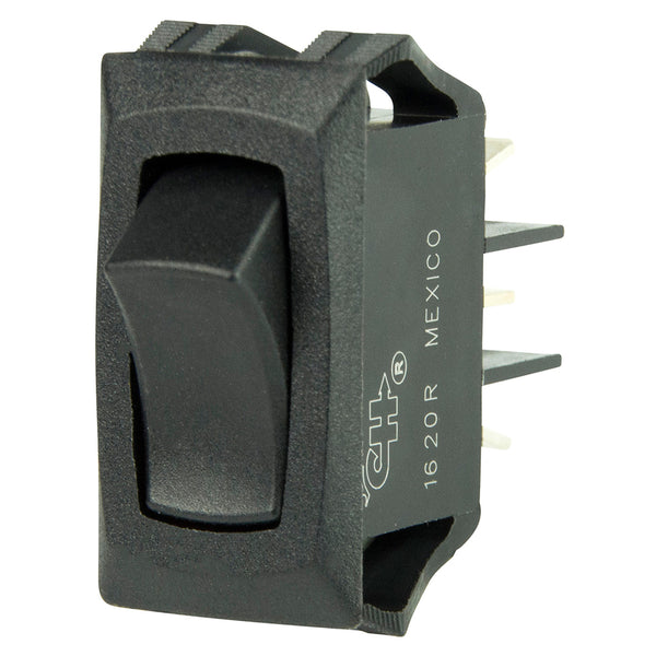 BEP Curved SPDT Mini Rocker Switch - 12V - ON/ON [1001706] - Image 1