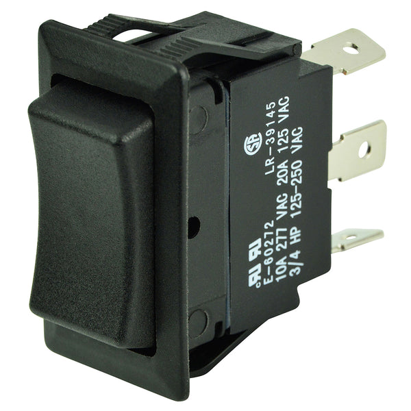 BEP SPDT Rocker Switch - 12V/24V - (ON)/OFF/(ON) [1001711] - Image 1