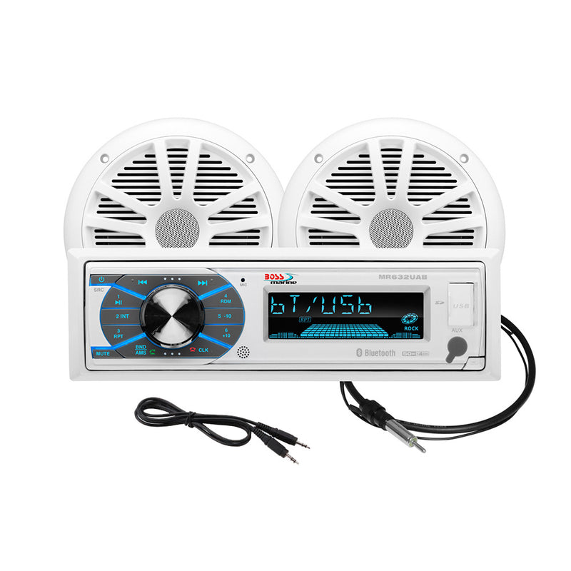 Boss Audio MCK632WB.6 Marine Stereo  6.5