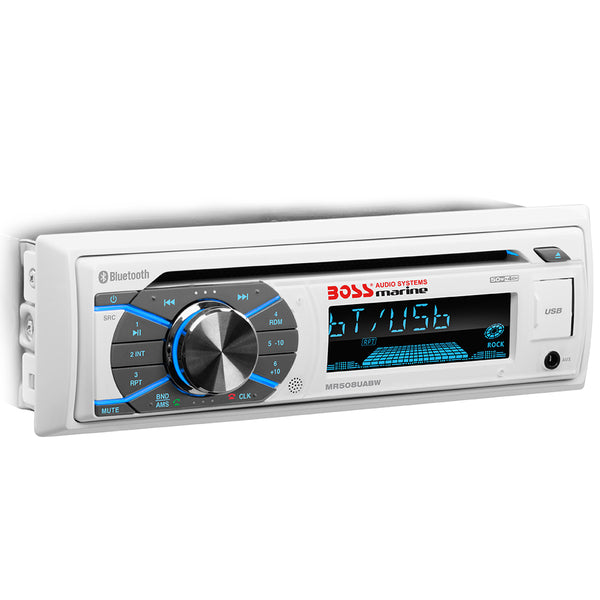 Boss Audio MR508UABW Marine Stereo w/AM/FM/CD/BT/USB [MR508UABW] - Image 2