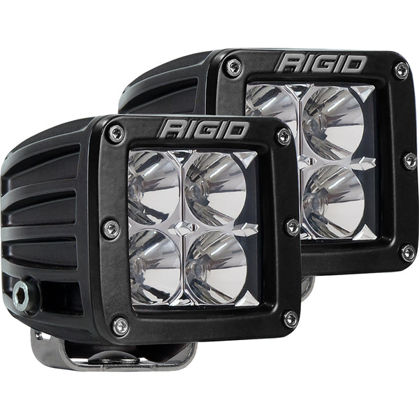 RIGID Industries D-Series PRO Hybrid-Flood LED - Pair - Black [202113] - Image 1