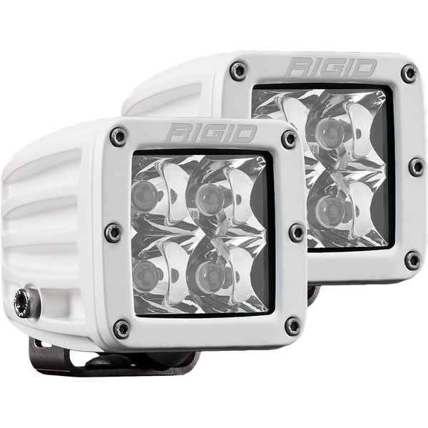 RIGID Industries D-Series PRO Hybrid-Spot LED - Pair - White [602213] - Image 1