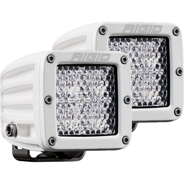 RIGID Industries D-Series PRO Hybrid-Diffused LED - Pair - White [602513] - Image 1