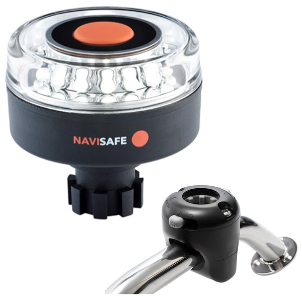 Navisafe Navilight 360 2NM w/Navibolt Base  Rail Mount - Black [042KIT] - Image 1