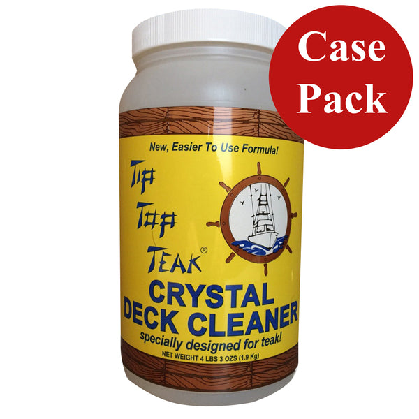 Tip Top Teak Tip Top Teak Crystal Deck Cleaner - Half Gallon (4lbs 3oz) - *Case of 6* [TC 2001CASE] - Image 1
