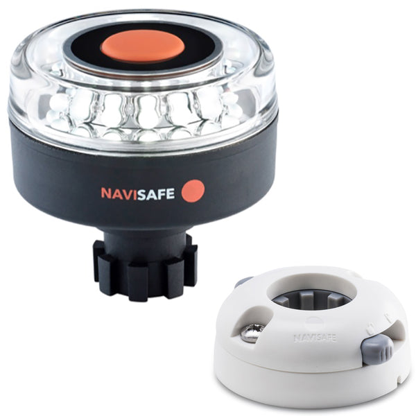 Navisafe Navilight 360 2NM w/Navibolt Base  Horizontal Mount - White [042KIT5] - Image 1