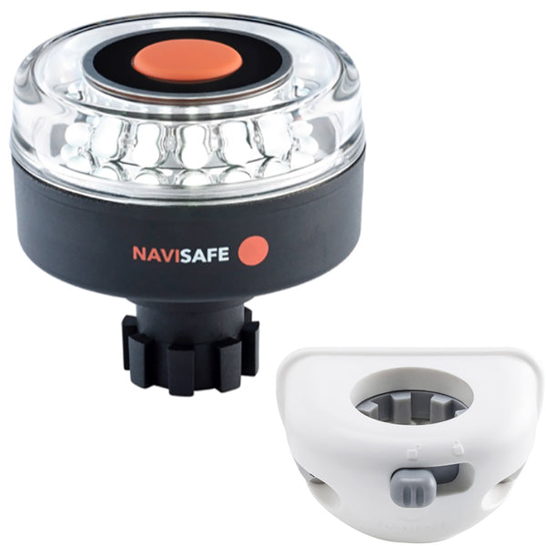 Navisafe Navilight 360 2NM w/Navibolt Base  Vertical Mount - White [042KIT6] - Image 1