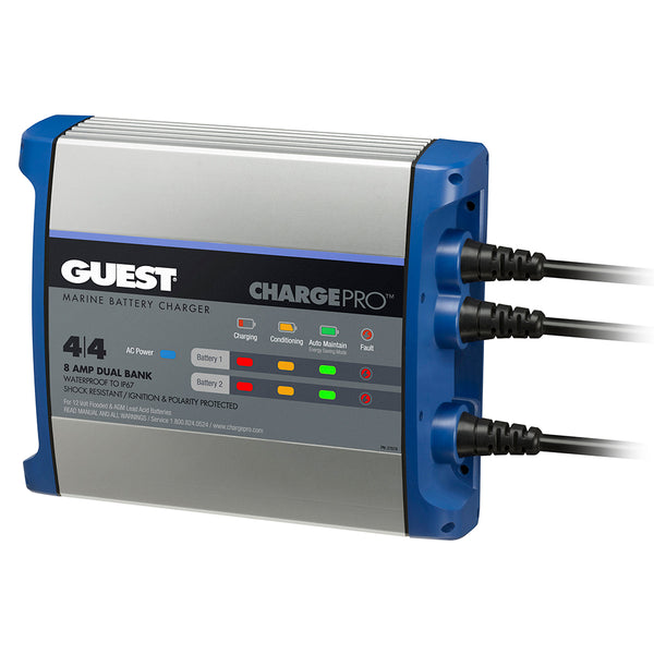 Guest On-Board Battery Charger 8A / 12V - 2 Bank - 120V Input [2707A] - Image 1