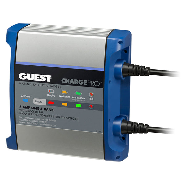 Guest On-Board Battery Charger 5A / 12V - 1 Bank - 120V Input [2708A] - Image 1