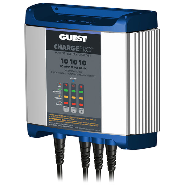 Guest On-Board Battery Charger 30A / 12V - 3 Bank - 120V Input [2731A] - Image 1