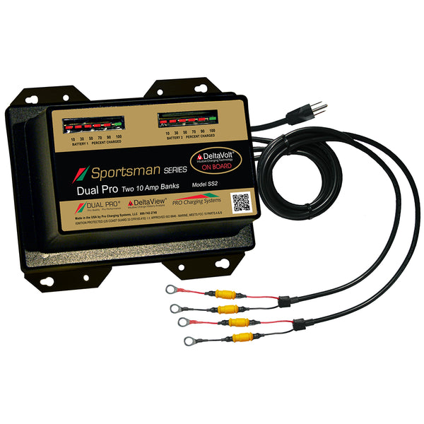 Dual Pro Sportsman Series Battery Charger - 20A - 2-10A-Banks - 12V/24V [SS2] - Image 1