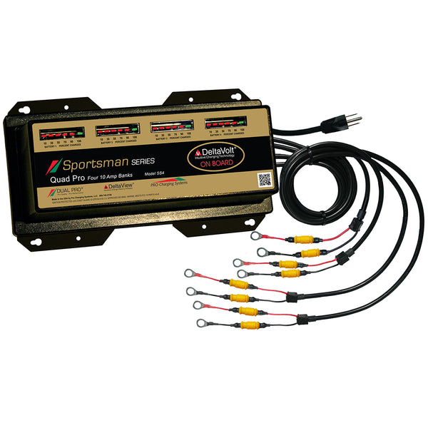 Dual Pro Sportsman Series Battery Charger - 40A - 4-10A-Banks - 12V-48V [SS4] - Image 1