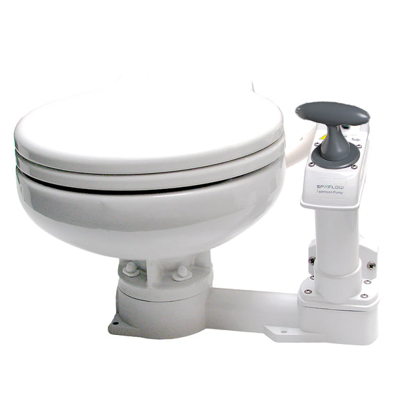Johnson Pump AquaT Manual Marine Toilet - Super Compact [80-47625-01] - Image 1