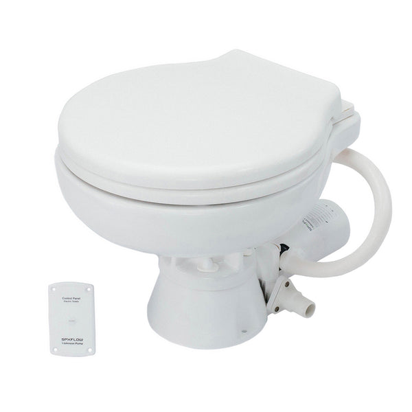 Johnson Pump AquaT Electric Marine Toilet - Super Compact - 12V [80-47626-01] - Image 1