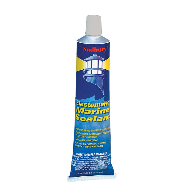 Sudbury Elastometric 3 oz (89ml) Sealant Tube - Clear [321] - Image 1
