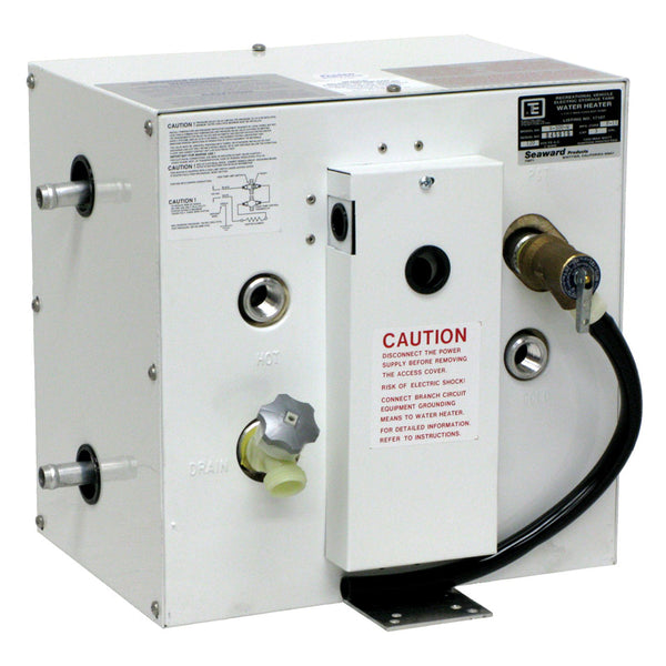 Whale Seaward 3 Gallon Hot Water Heater w/Side Heat Exchanger - White Epoxy - 120V - 1500W [S300W] - Image 1