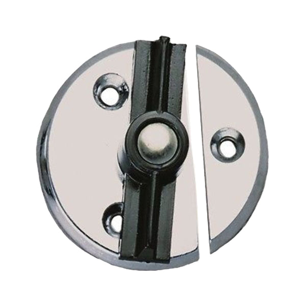 Perko Door Button w/Spring [1216DP0CHR] - Image 1