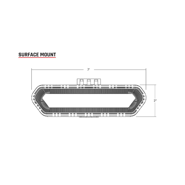 RIGID Industries Chase - Red [90133] - Image 2