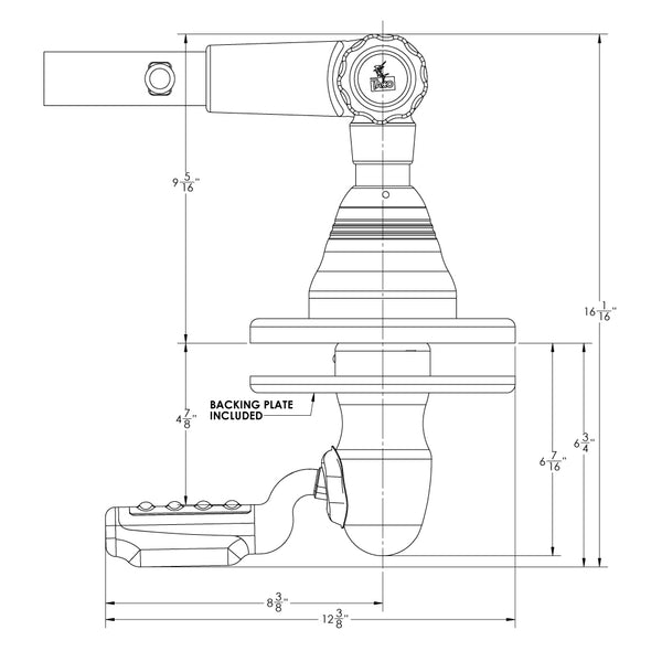 TACO Grand Slam 400 Outrigger Top Mount - Pair [GS-400] - Image 2