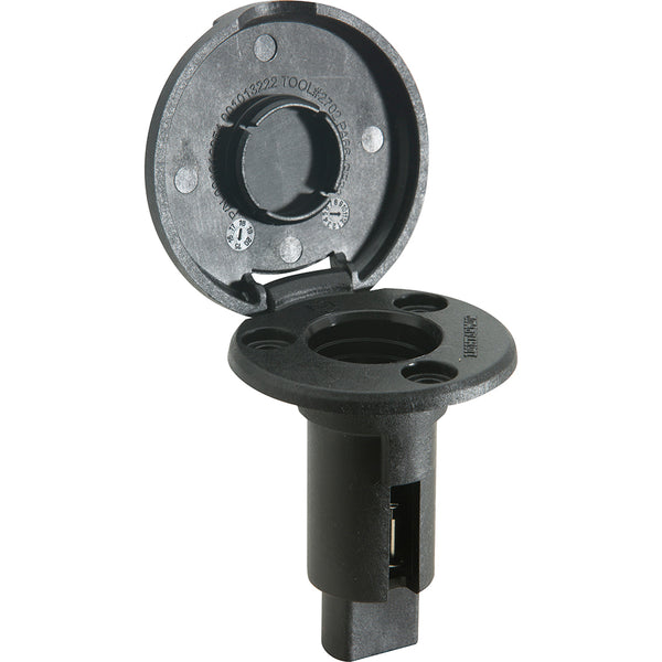 Attwood LightArmor Plug-In Base - 2 Pin - Black - Round [910R2PB-7] - Image 2