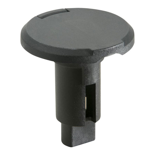 Attwood LightArmor Plug-In Base - 2 Pin - Black - Round [910R2PB-7] - Image 1