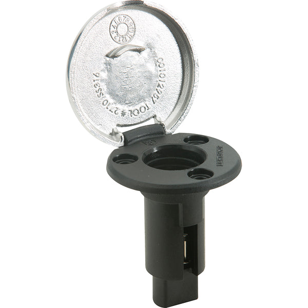Attwood LightArmor Plug-In Base - 2 Pin - Stainless Steel - Round [910R2PSB-7] - Image 2