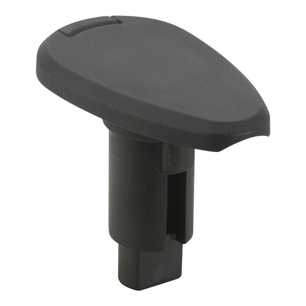 Attwood LightArmor Plug-In Base - 2 Pin - Black - Teardrop [910T2PB-7] - Image 1