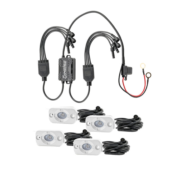 HEISE RBG Accent Light Kit - 4 Pack [HE-4MLRGBK] - Image 1