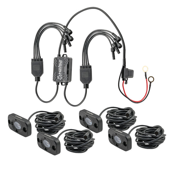 HEISE RGB Accent Lighting Kit - 4 Pack [HE-4TLRGBK] - Image 1
