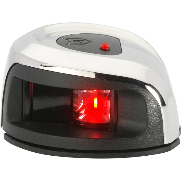 Attwood LightArmor Deck Mount Navigation Light - Stainless Steel - Port (red) - 2NM [NV2012SSR-7] - Image 2