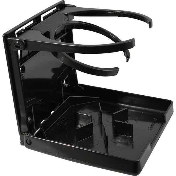 Attwood Fold-Up Drink Holder - Dual Ring - Black [2445-7] - Image 1