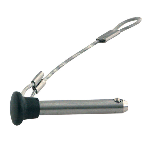 TACO Stainless Steel Pin  Lanyard w/Plastic Knob [F13-0244BN-1] - Image 1