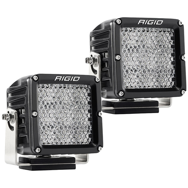 RIGID Industries D-XL PRO Diffused - Pair - Black [322313] - Image 1
