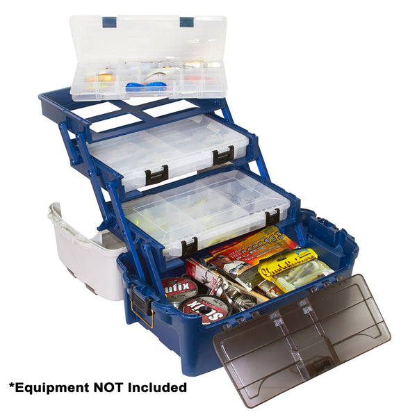 Plano Hybrid Hip 3-Stowaway Tackle Box 3700 - Blue [723700] - Image 1