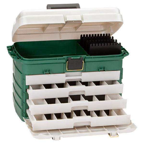 Plano 4-Drawer Tackle Box - Green Metallic/Silver [758005] - Image 1