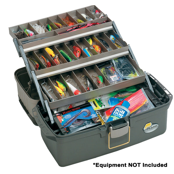 Plano Guide Series Tray Tackle Box - Graphite/Sandstone [613403] - Image 1