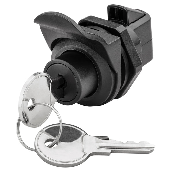 Whitecap Locking Push Button Latch [S-0232C] - Image 1