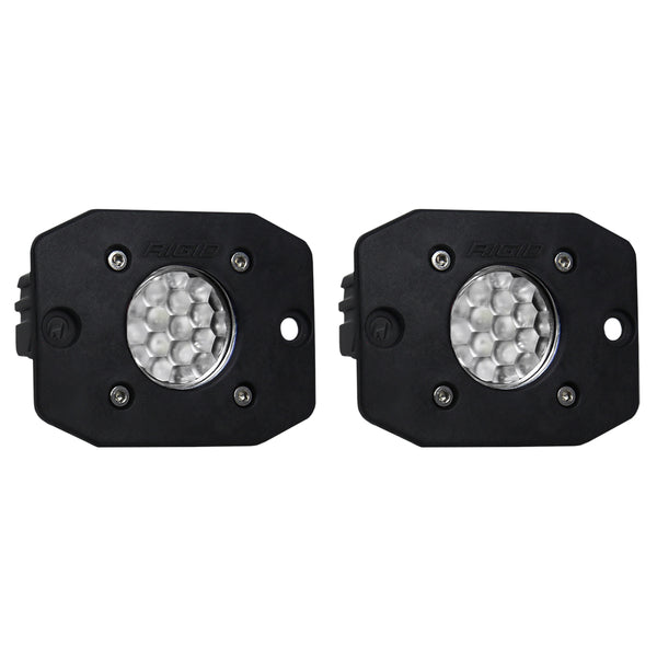 RIGID Industries Ignite Flush Mount Flood - Black [20641] - Image 1