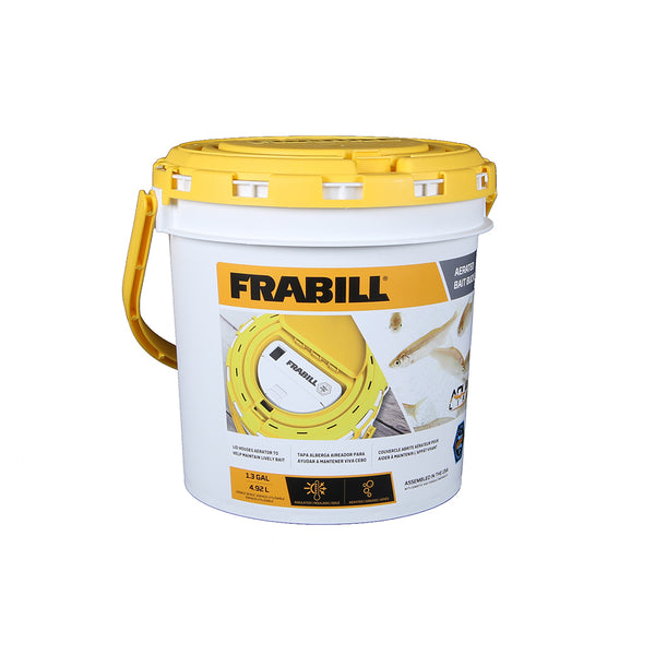 Frabill Dual Fish Bait Bucket w/Aerator Built-In [PMC4825] - Image 2