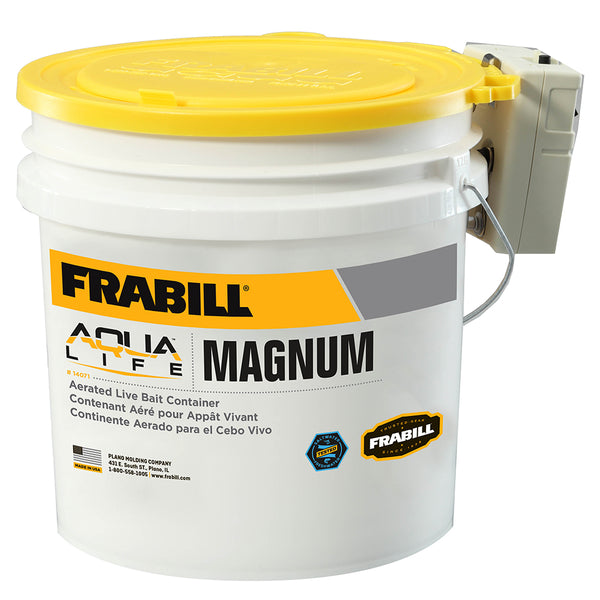 Frabill Magnum Bucket - 4.25 Gallons w/Aerator [14071] - Image 1
