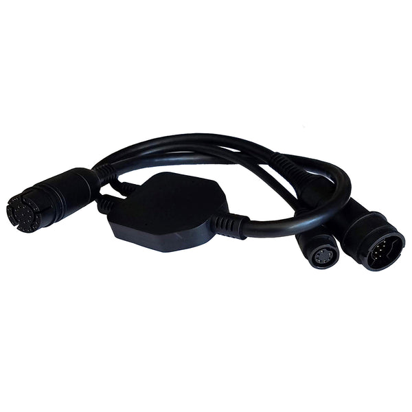 Raymarine Adapter Cable 25-Pin to 25-Pin  7-Pin - Y-Cable to RealVision  Embedded 600W Airmar TD to Axiom RV [A80491] - Image 1