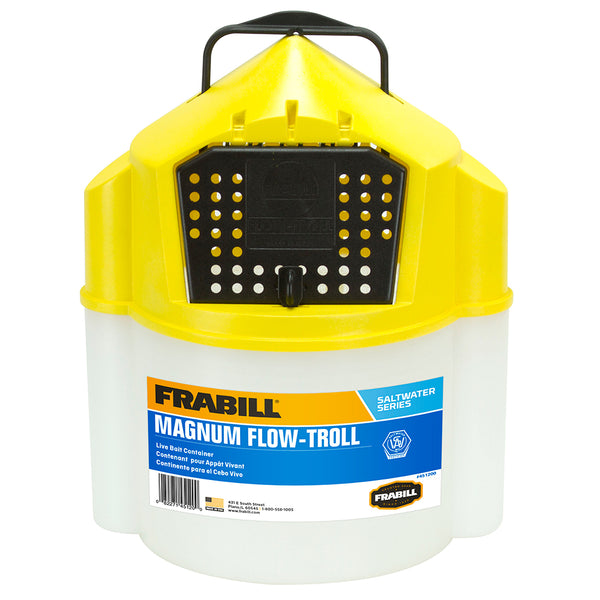 Frabill Magnum Flow Troll Shrimp Bucket - 10 Quart [451205] - Image 1