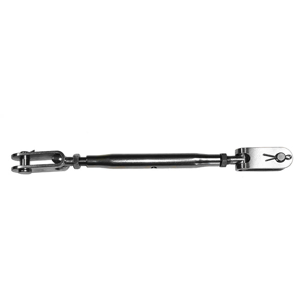 C. Sherman Johnson Jaw/Jaw Tubular Turnbuckle T-Style 3/8-24 Thread [06-110] - Image 1
