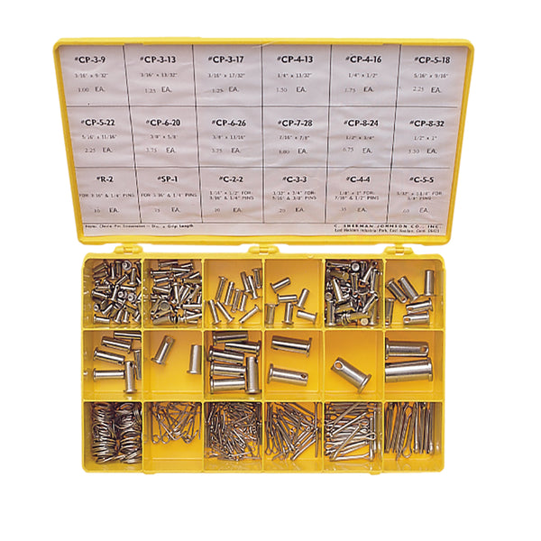 C. Sherman Johnson Cotter, Ring  Clevis Pin Parts Kit [37-503] - Image 1