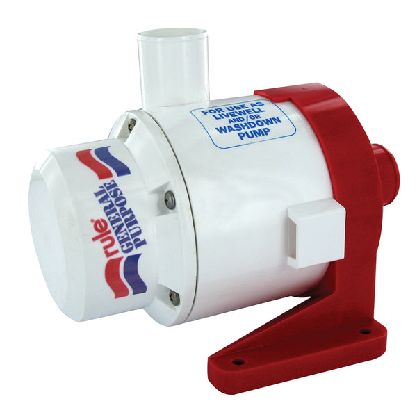 Rule 3700 GPH General Purpose End Suction Centrifugal Pump - 24V [18A] - Image 1