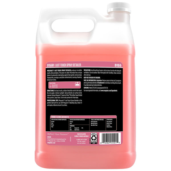 Meguiars Detailer Last Touch Spray Detailer - 1-Gallon [D15501] - Image 2